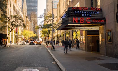 TV and movie locations tour with official NBC Studios tour
